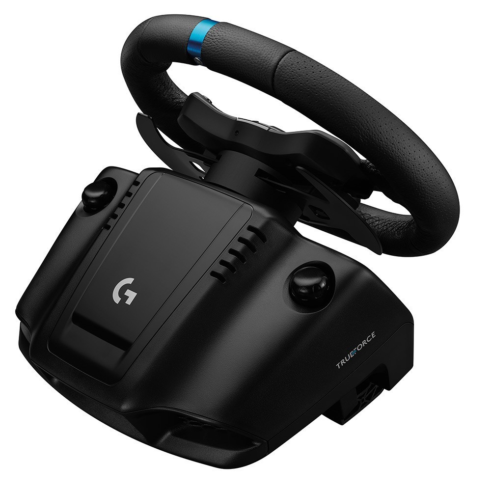 🔥ขายดีมาก🔥LOGITECH G923 Racing Wheel and Pedals TRUEFORCE สูงถึง 1,000 Hz การขับขี่ที่ตอบสนอง สำหรับ PS5, PS4, PC, Mac