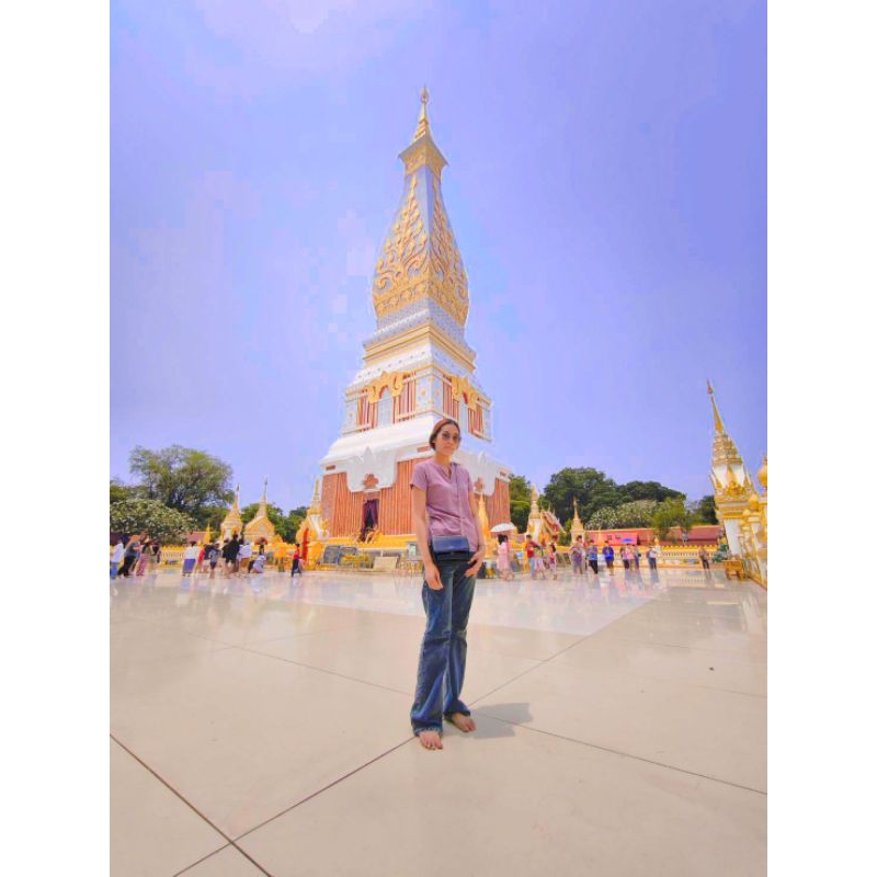 oops jeans กางเกงยีนส์ขาม้า size L