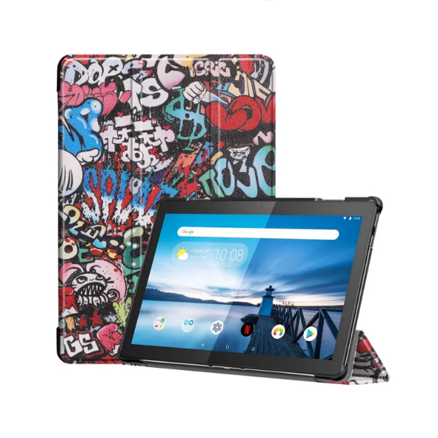 เคสฝาพับ เลอโนโว แท็ป เอ็ม10 หน้าจอ10.1นิ้ว For Lenovo Tab M10 ( X605F / X605M /X505F / X505N / X505L /X505X )