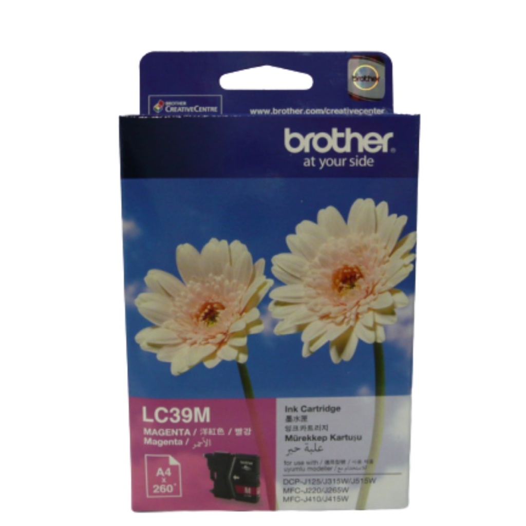 Brother LC 39 BK C M Y  ของแท้ 100% สินค้าโล๊ะสต็อก ราคา ถูกที่สุด ดีลบีเคเค แกลเลอรีภาพที่ 3