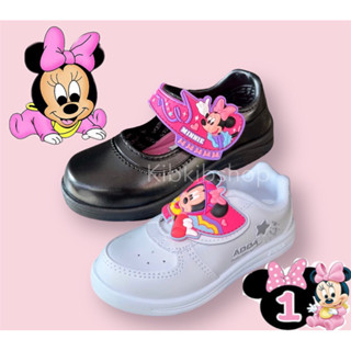 รองเท้านักเรียนหนังดำADDA  41C17C1  และรองเท้าพละขาว 41G95C1