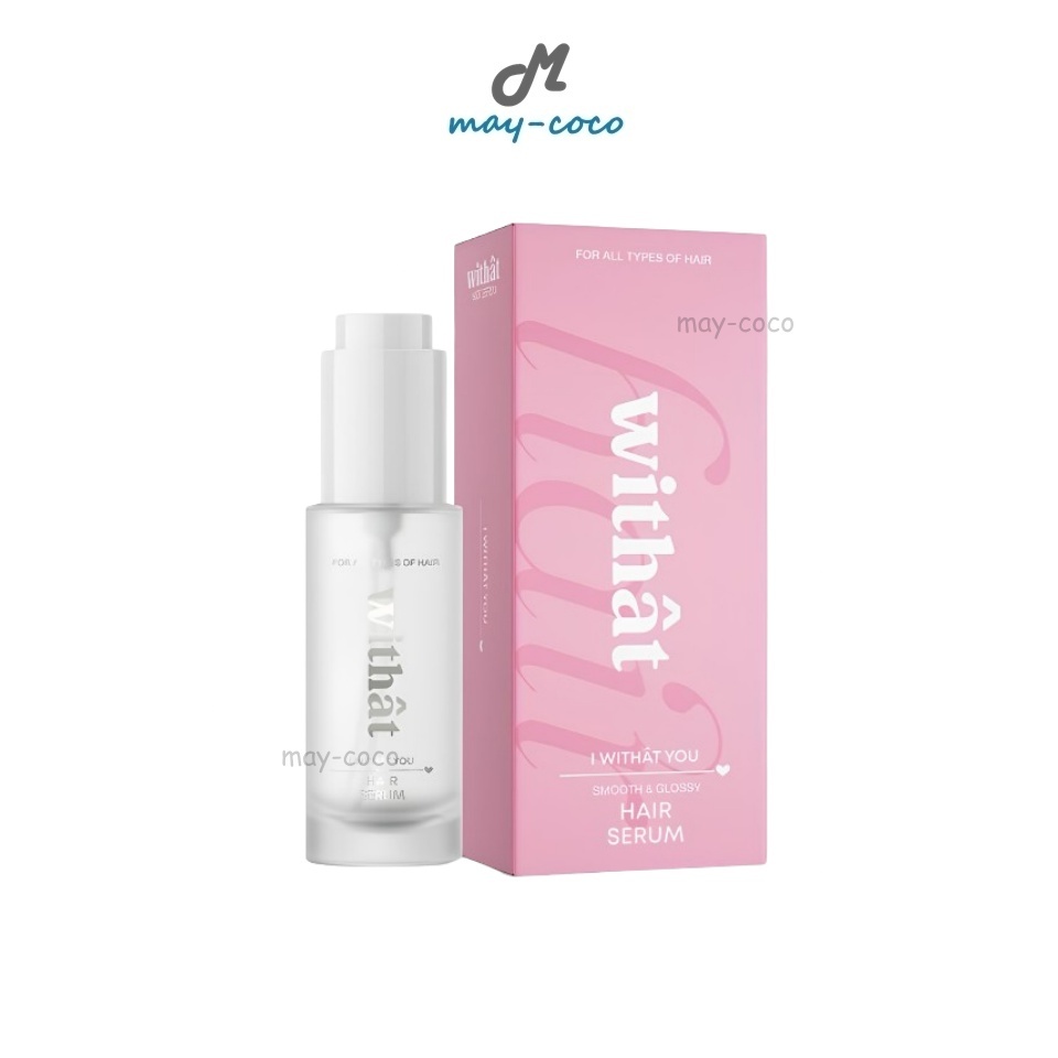 ถูก/แท้/มีไลฟ์ เซรั่มบำรุงผม Withat Hair Serum วิทแทท บำรุงเส้นผม ผมหอม ผมสวย ฟื้นฟูเส้นผม เซรั่มผม 