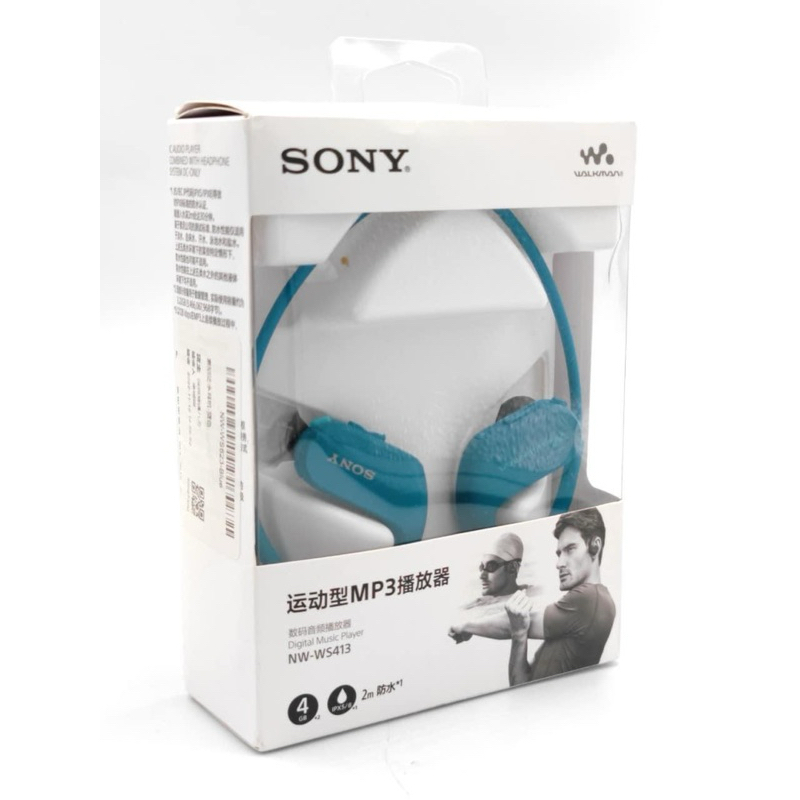Sony หูฟังไร้สายกันน้ำ รุ่น NW-WS413 MP3/4GB