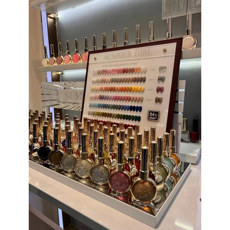 84สี summer girl คุณภาพพรีเมี่ยมแถมชาร์ทสำเร็จนะคะ
