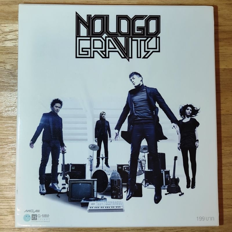 💽CD💽 NOLOGO อัลบั้ม Gravity [2008] 📦กล่องกระดาษ📦