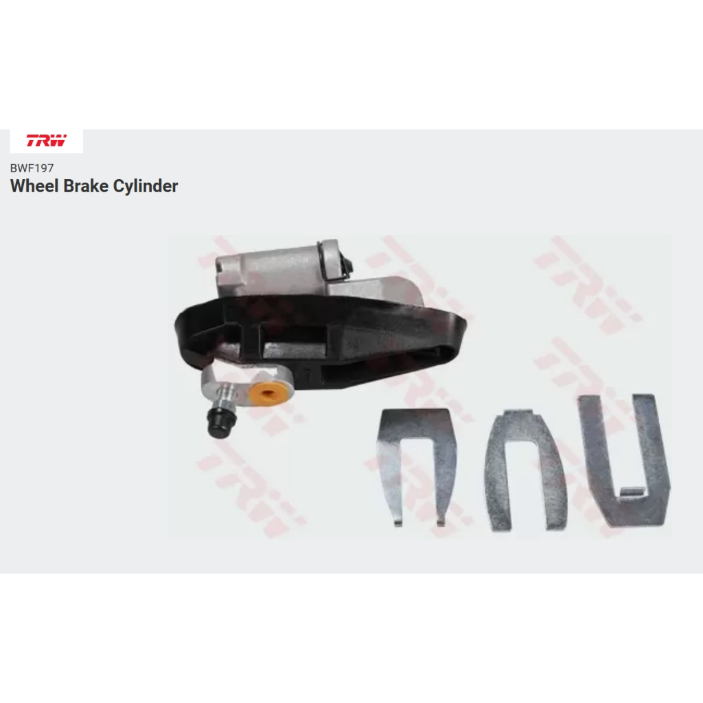 TRW กระบอกเบรกหลัง (1ตัว) NISSAN SUNNY B210'73-77 ขนาด 13/16" L/R รหัส BWF197
