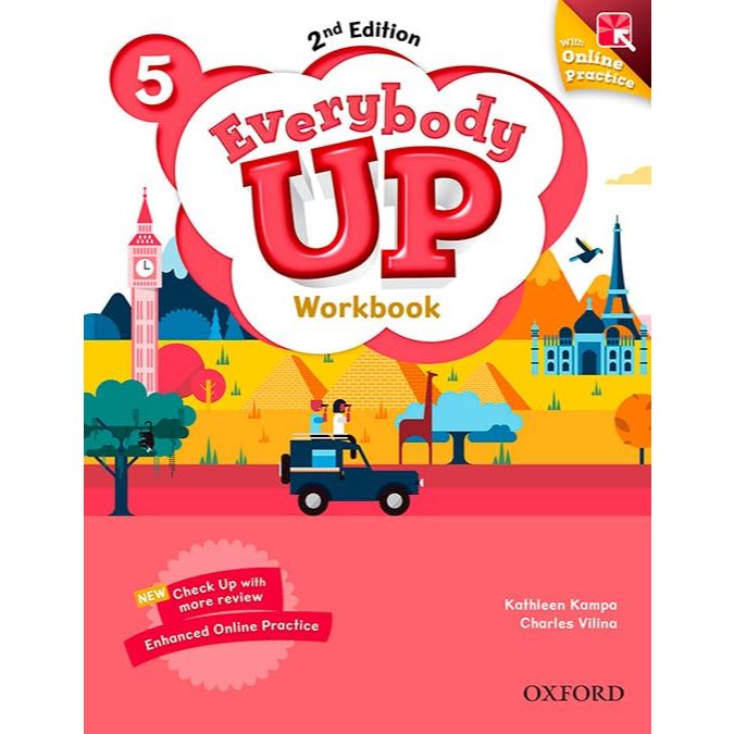 c323 EVERYBODY UP 5: WORKBOOK WITH DVD AND ONLINE PRACTICE PACK 9780194106429