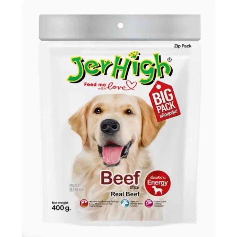JerHigh Stick 400g 1ซอง ขนมสุนัขเจอร์ไฮ thumbnail 10