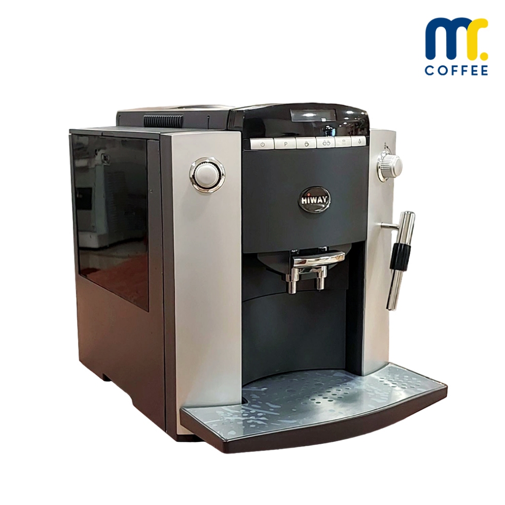 HIWAY เครื่องชงกาแฟแบบอัตโนมัติ รุ่น HWWSD18-010A BLACK ประกัน 1 ปี