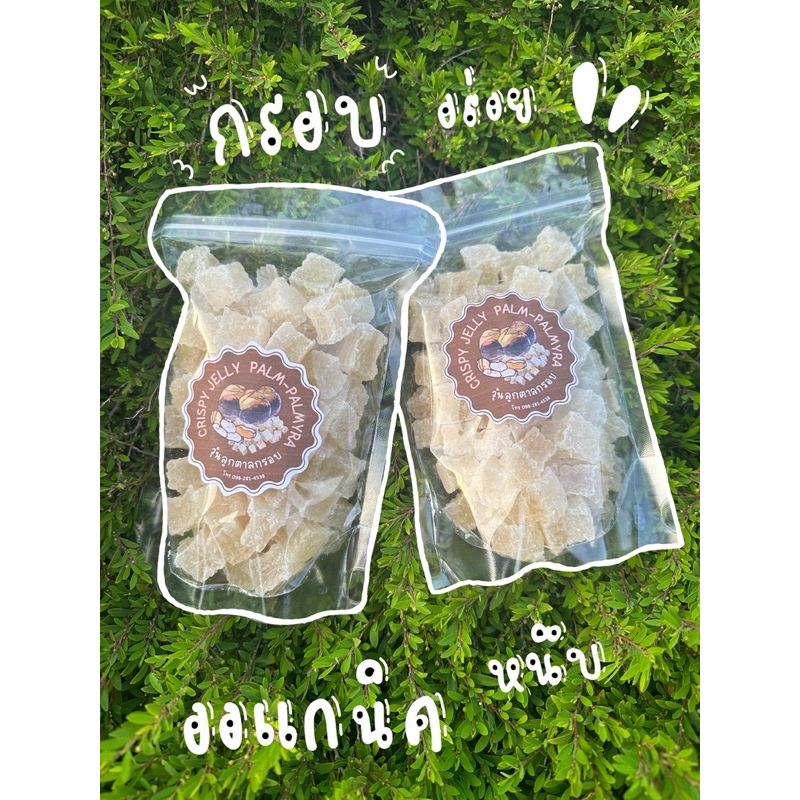 ลูกตาลกรอบออแกนิค500กรัม