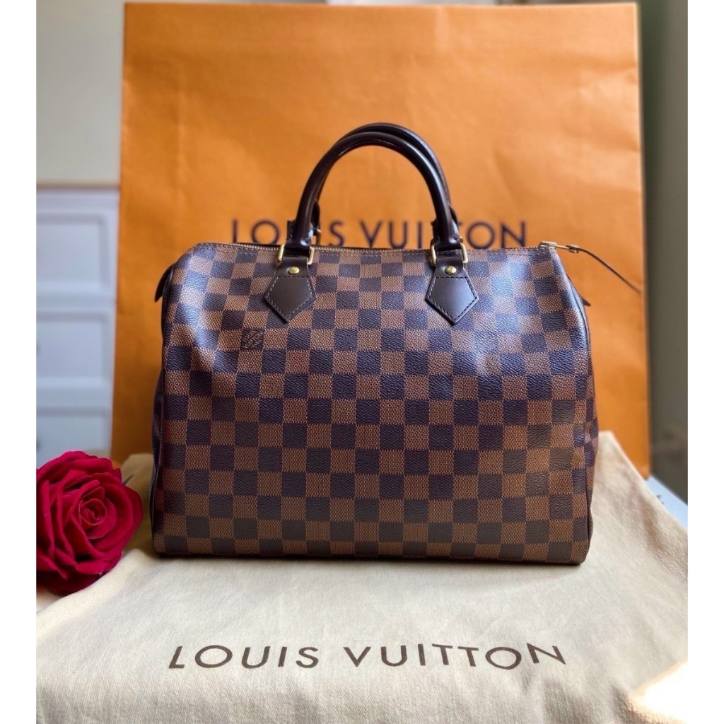 Good Condition Louis Vuitton Speedy 30  Damier