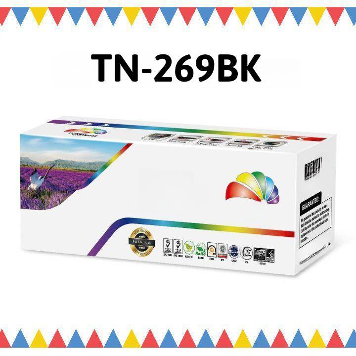 หมึกเลเซอร์ เทียบเท่า Brother TN-269BK สีดำ HL-L3220CW/L3220CDW/L3240CDW/L8240CDW/MFC-L8340CDW/L8390