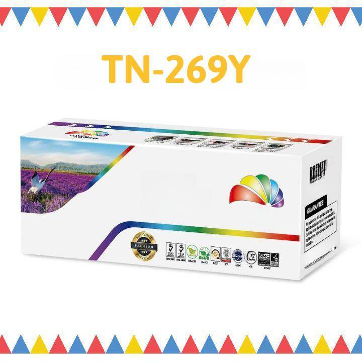 หมึกเลเซอร์ เทียบเท่า Brother TN-269Y เหลืองBrother HL-L3220CW/L3220CDW/L3240CDW/L8240CDW/MFC-L8340C