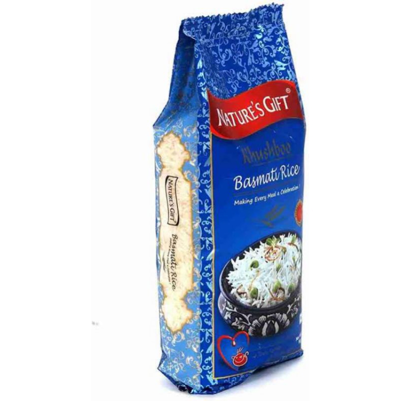 Nature's Gift Khushboo 1kg Basmati Rice (Fresh Stock)