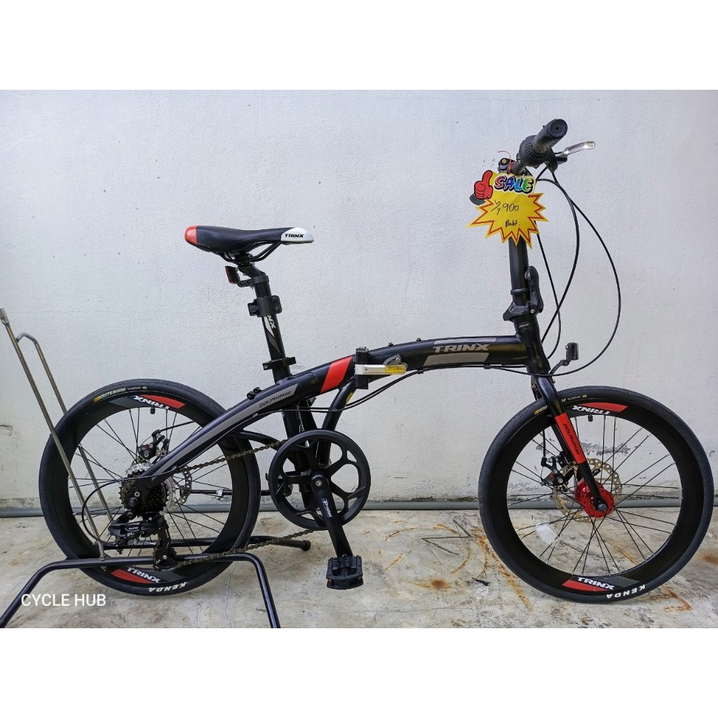 จักรยานพับ TRINX DOLPHIN 2.0 FOLDING BIKE (Size Xs 12")