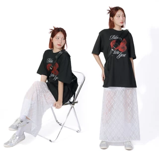 kome.offi กระโปรงยาวลูกไม้ รุ่น Kiera skirt