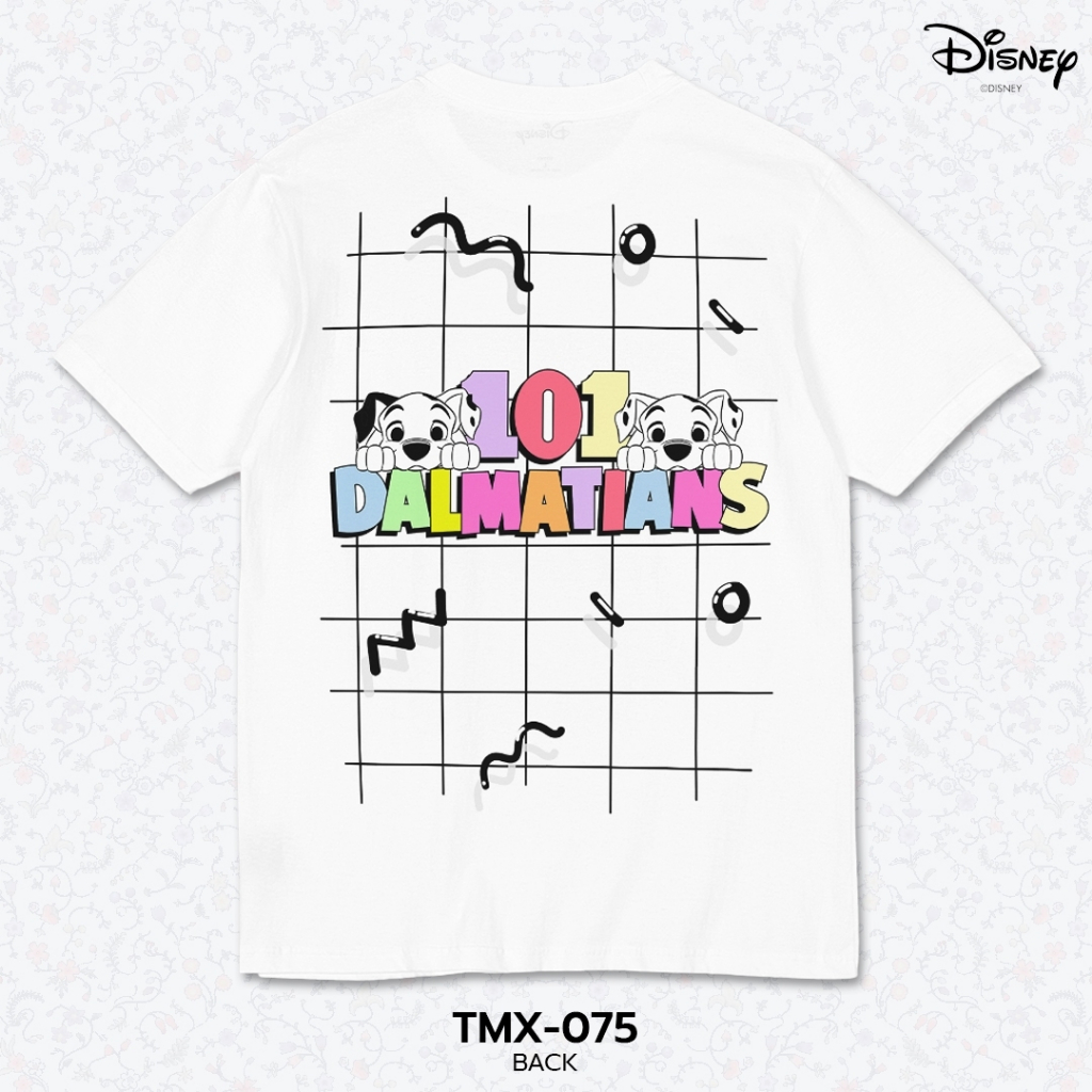 Power 7 Shop เสื้อยืดการ์ตูน "101 Dalmatians" คอลเลคชั่น "Disney Classics" (TMX-075) — صورة 3