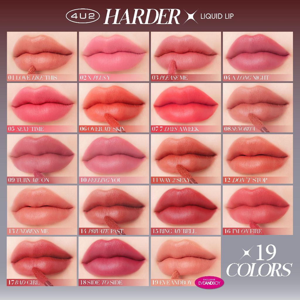 4U2 HARDER-X LIQUID LIP