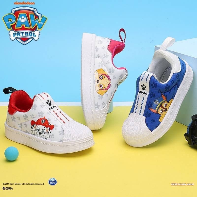 รองเท้าผ้าใบ paw patrol