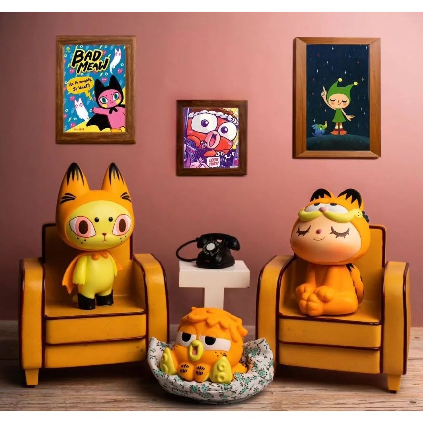 [ลด10-25%]🌟[พร้อมส่ง ยก Set!!!]🌟 Garfield Edition "Badmeaw, Greenie, QTako"