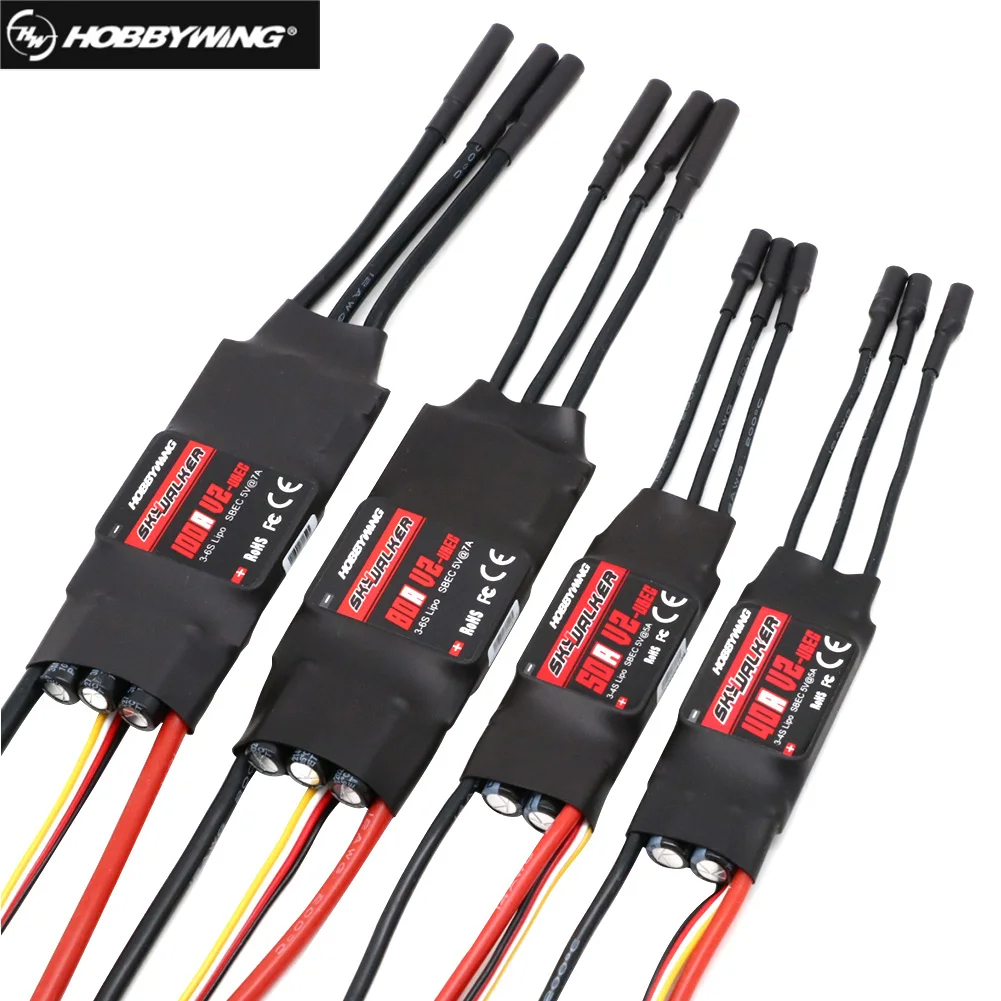 Skywalker Hobbywing สปีด ESC สปีดคอนโทรลเลอร์ ควบคุมความเร็วมอเตอร์บัสเลส