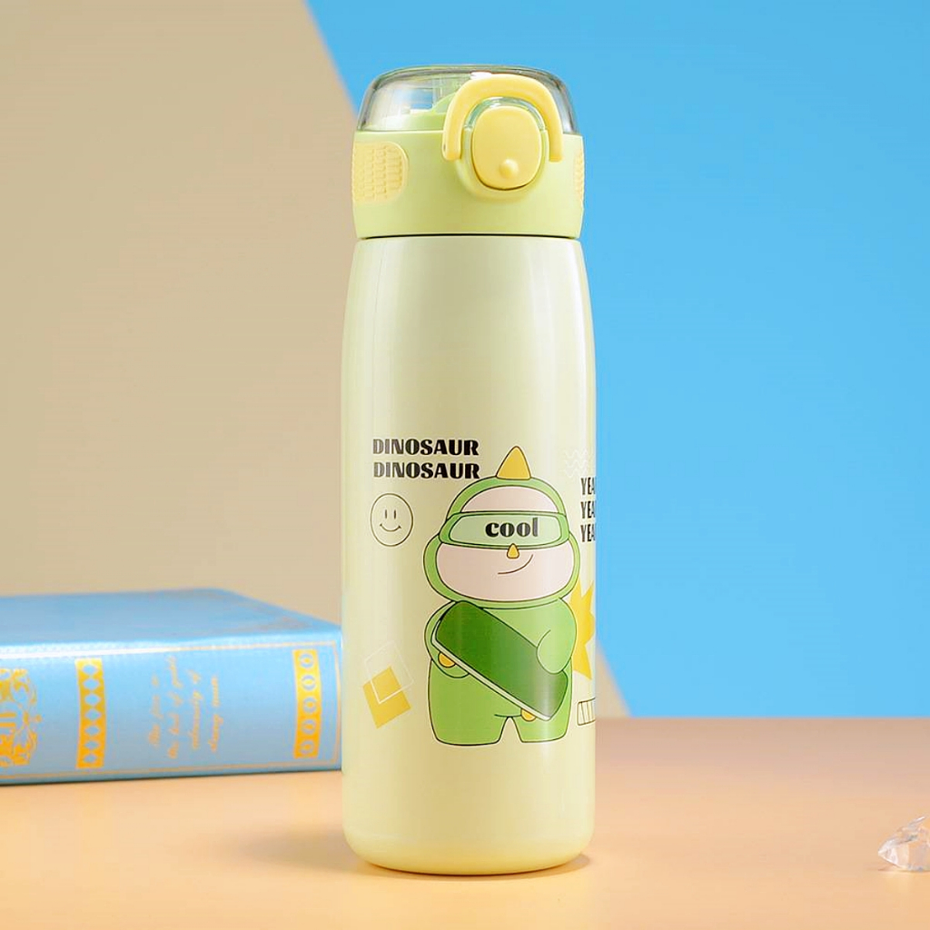 กระติกน้ำสแตนเลส 316 กระติกน้ำเก็บความร้อน กระติกน้ำ กระติกน้ำเก็บความร้อน-เย็น ไม่ลื่น กระติกน้ำเด็