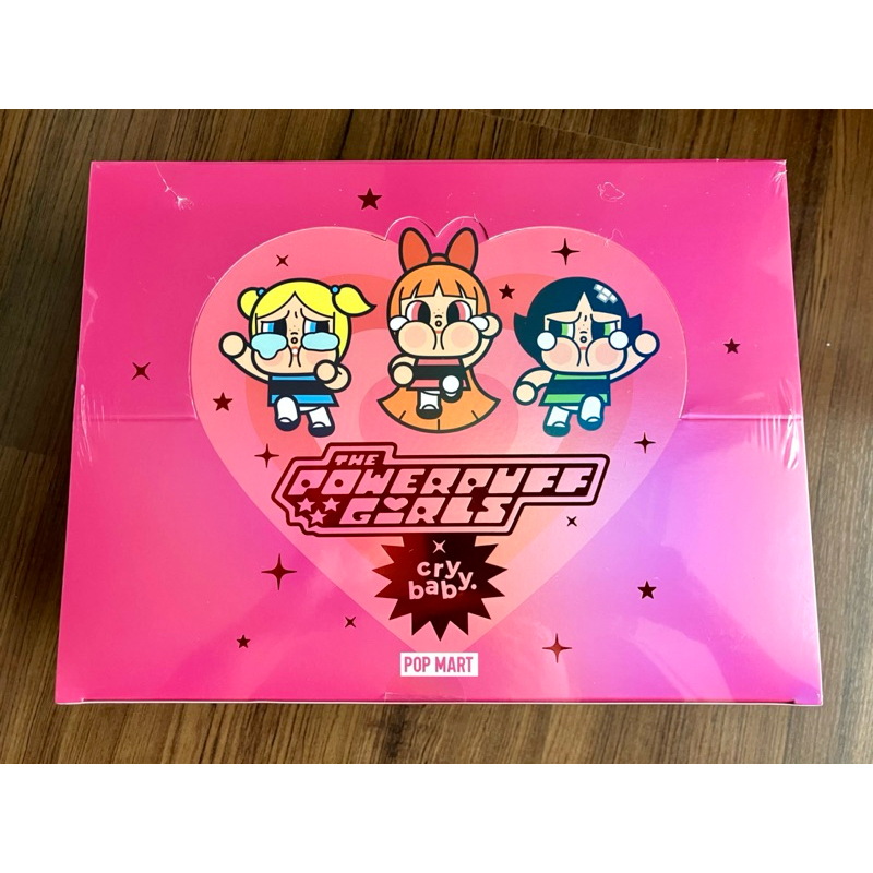 ✅ยกกล่อง พร้อมส่ง✅ POP MART CRYBABY × Powerpuff Girls Series Figures ยกbox