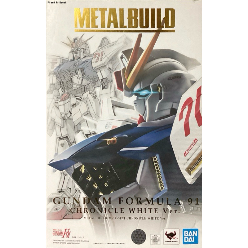 Metal Build Gundam Fomula F91 Chronicle White Ver