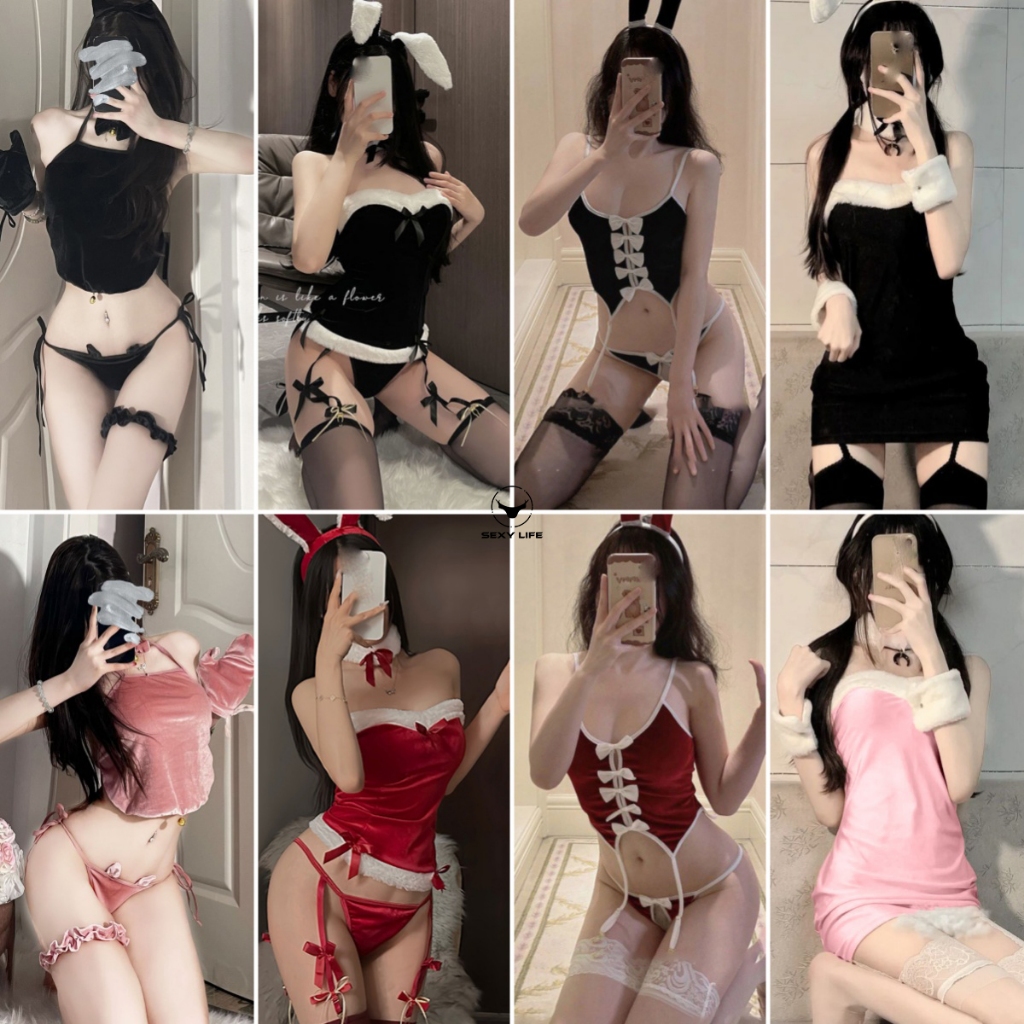 ชุดยั่วผัว✨ชุดคอสเพลย์💕ชุดกระต่ายหลากหลายสไตล์🚚ส่งไวจากไทย1-3วัน(兔服装）