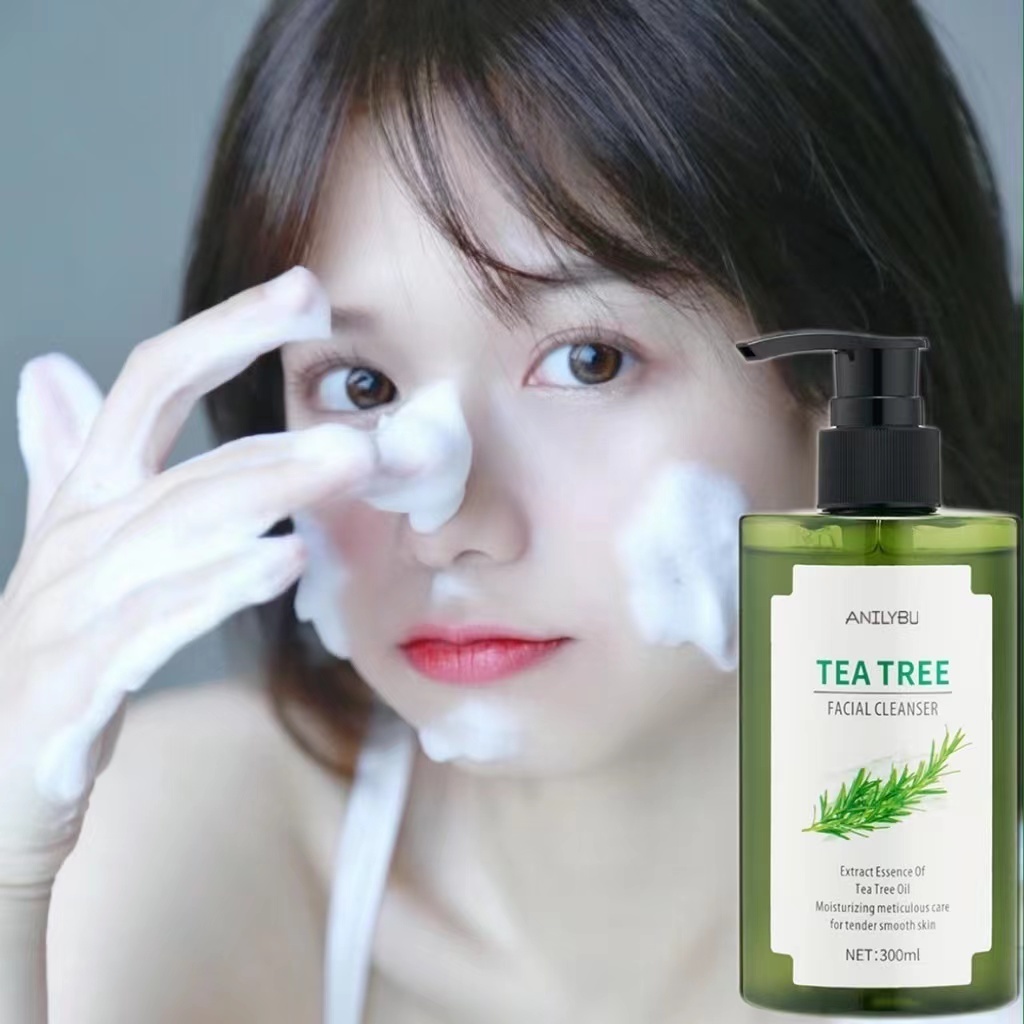 เจลล้างหน้าทีทรี pH Balance 5.5 สูตรอ่อนโยน สำหรับคนเป็นสิว และผิวแพ้ง่าย Tea Tree Facial Cleanser 300ml