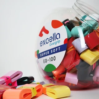 EXCELLA กริปพันด้ามญี่ปุ่น รุ่น EG-100 (หนา 0.70 mm) นุ่ม นิ่ม น่ารักฉ่ำ ไม้แบด เทนนิส สควอช