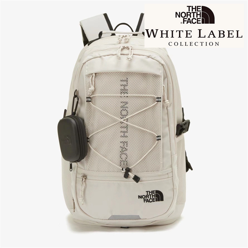 The North Face White Label Super Pack II Ivory กระเป๋าเป้สะพายหลัง/แคมป์ปิ้ง/เดินทาง/เเล็ปท็อป