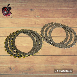 แผ่นครัชเดิมเกรดAขายเป็นแผ่นมีหลายรุ่นให้เลือกHONDAและยามาฮ่…