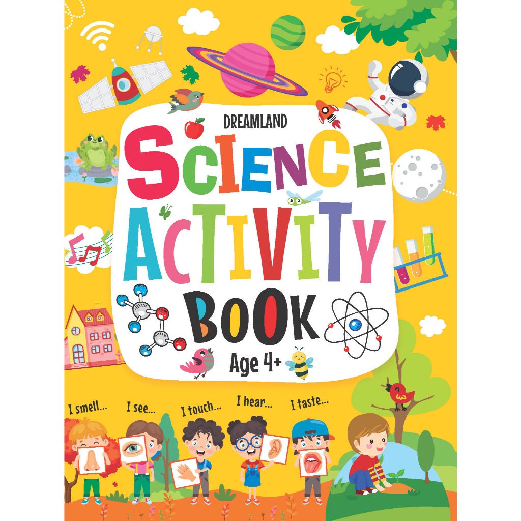 (Age4-6) Science Activity Book for Children สมุดกิจกรรมวิทยาศาสตร์ สำหรับเด็ก แบบฝึกหัดวิทย์ (พร้อมส่ง)[9789395588119]