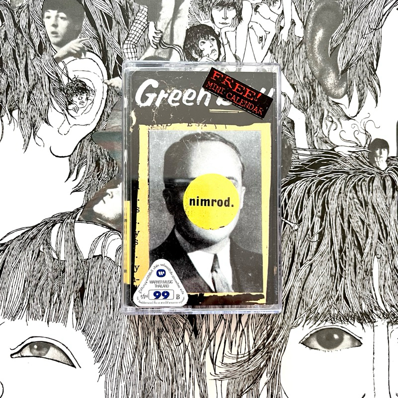 Tape Cassette เทปเพลง Green Day ‎– Nimrod. (1997) Rock, Punk