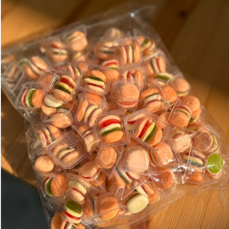 เยลลี่แฮมเบอร์เกอร์ หอมอร่อย มีหลายขนาดให้เลือก! เยลลี่เบอเกอร์