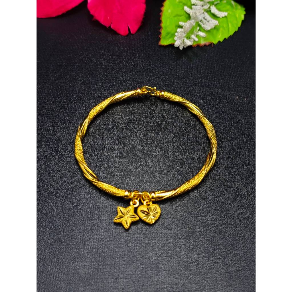 กำไล ข้อมือ 2 กษัตริย์ ห้อยตุ้งติ้ง ขนาด 57-59 CM - รูปที่ 5