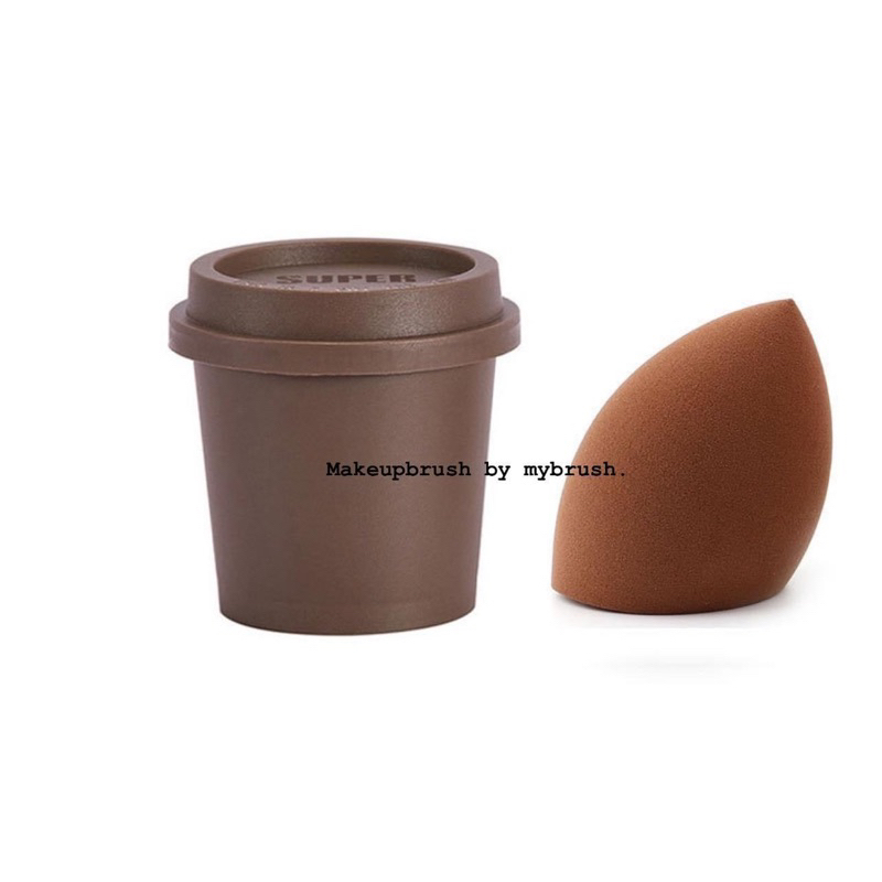 พร้อมส่ง ฟองน้ำแต่งหน้า พัฟ กระปุก ฟองน้ำไข่ sponge คูชชั่น ระบายอากาศ