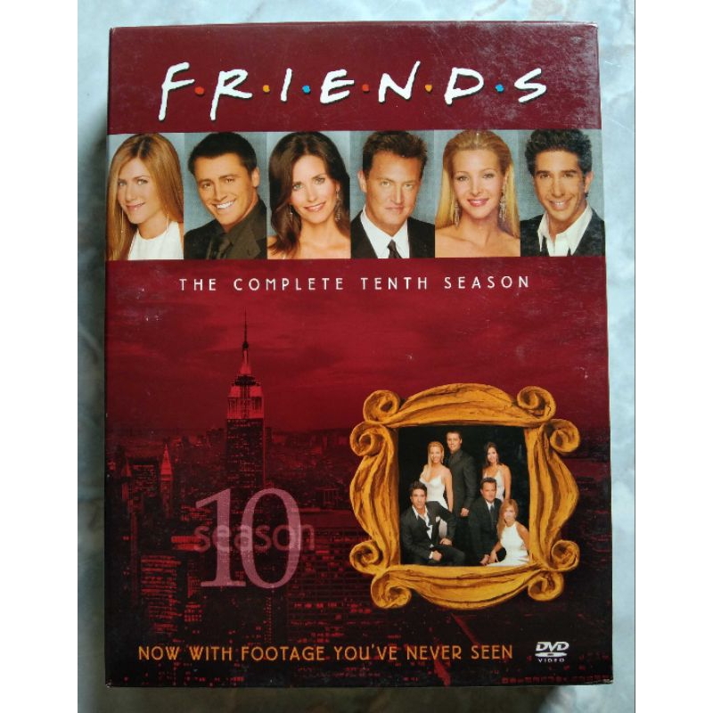 📀 BOXSET DVD F•R•I•E•N•D•S THE COMPLETE TENTH SEASON