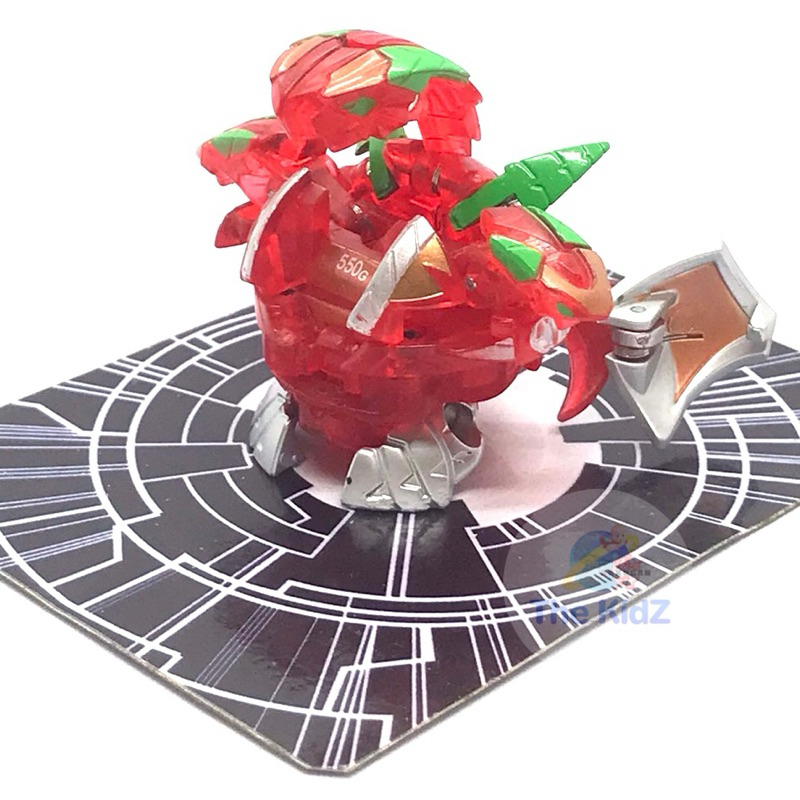 บาคุกัน Bakugan Battle Brawlers Knight Percival Clear Red Version (spinning)