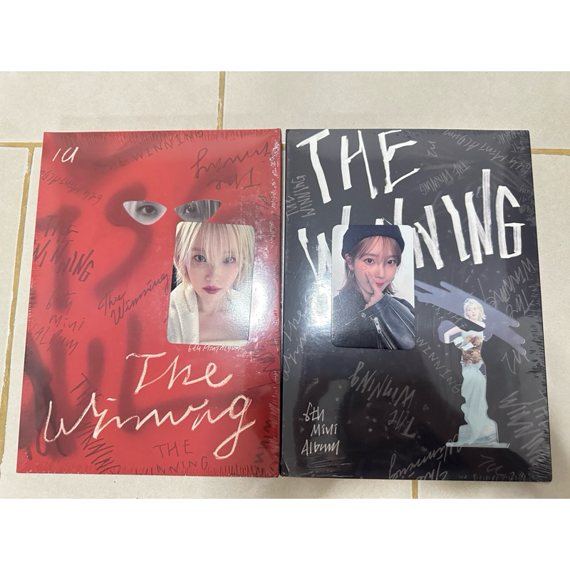 พร้อมส่ง 📮 อัลบั้ม IU 6th Mini Album - The Winning I WIN Ver. , U WIN Ver. ของแถม apple music , whos