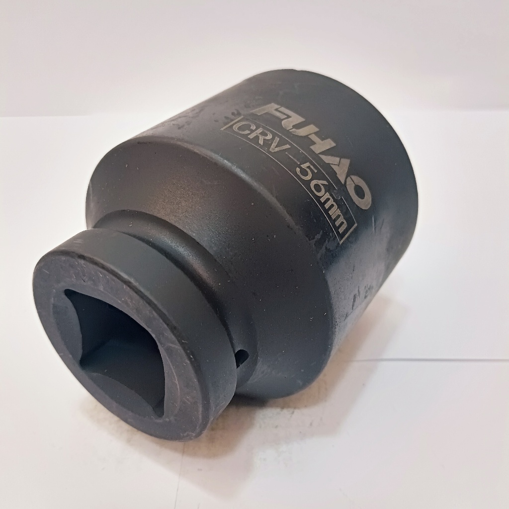 ลูกบล็อกยาว บล็อกลม 1 นิ้ว เบอร์ 56 มม. สำหรับ บล็อกลม บล็อกแบต บล็อกไฟฟ้า (IMPACT SOCKET)