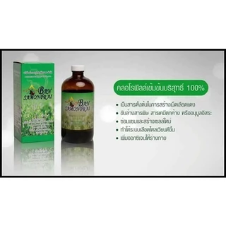 คลอโรฟิลล์ บ้านสมุนไพร สีเขียวของแท้100%