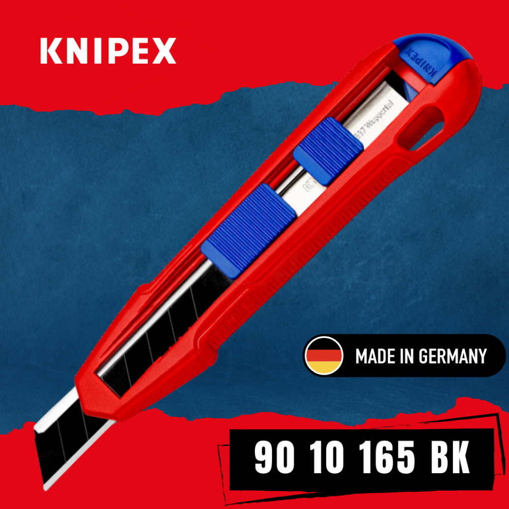 KNIPEX คัตเตอร์ CutiX® Universalmesser No.90 10 165 BK