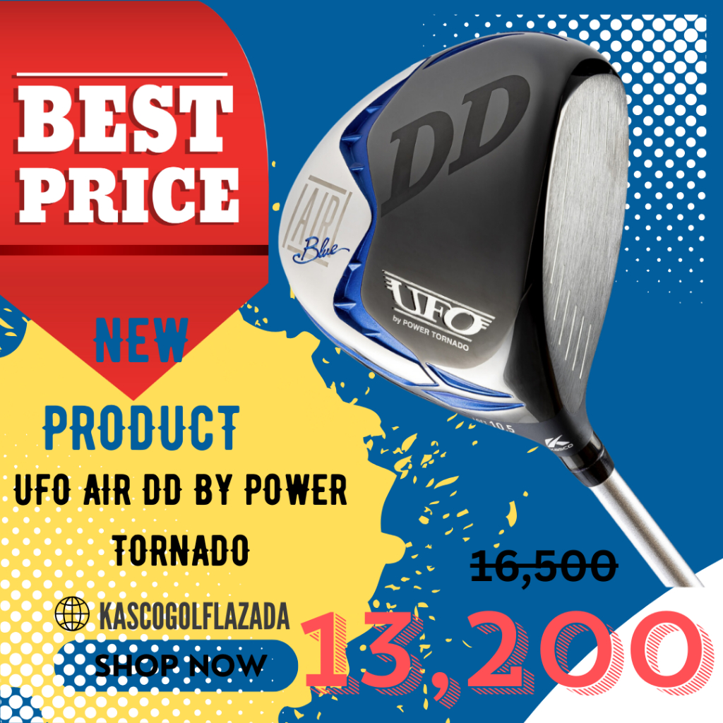 <NEW> ไม้กอล์ฟ KASCO UFO AIR DD by POWER TORNADO