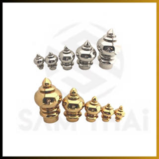 หัวขุนสแตนเลส หลายขนาด สีเงิน,ทอง