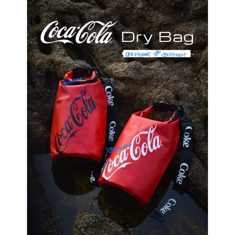 กระเป๋ากันน้ำ Coca-Cola Dry Bag ขนาด 5 ลิตร