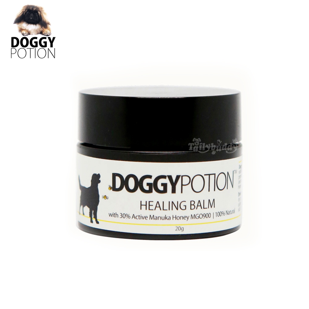 Doggy Potion บาล์มทาผิว Shea butter วิตามินอี และน้ำผึ้งมานูก้าเข้มข้น ลดอาการแพ้ คันและช่วยสมานแผล (20g)