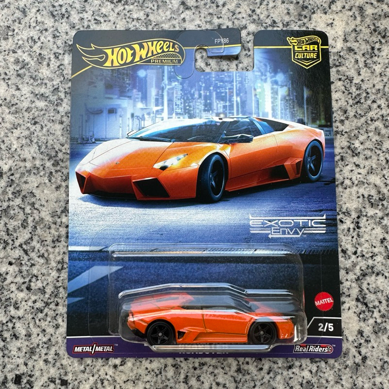 รถเหล็ก Hotwheels Lambo Reventon Roadster