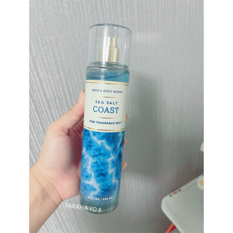 Bath & Body Works Sea Salt Coast Fine Fragrance Mist 236ml. ของแท้
